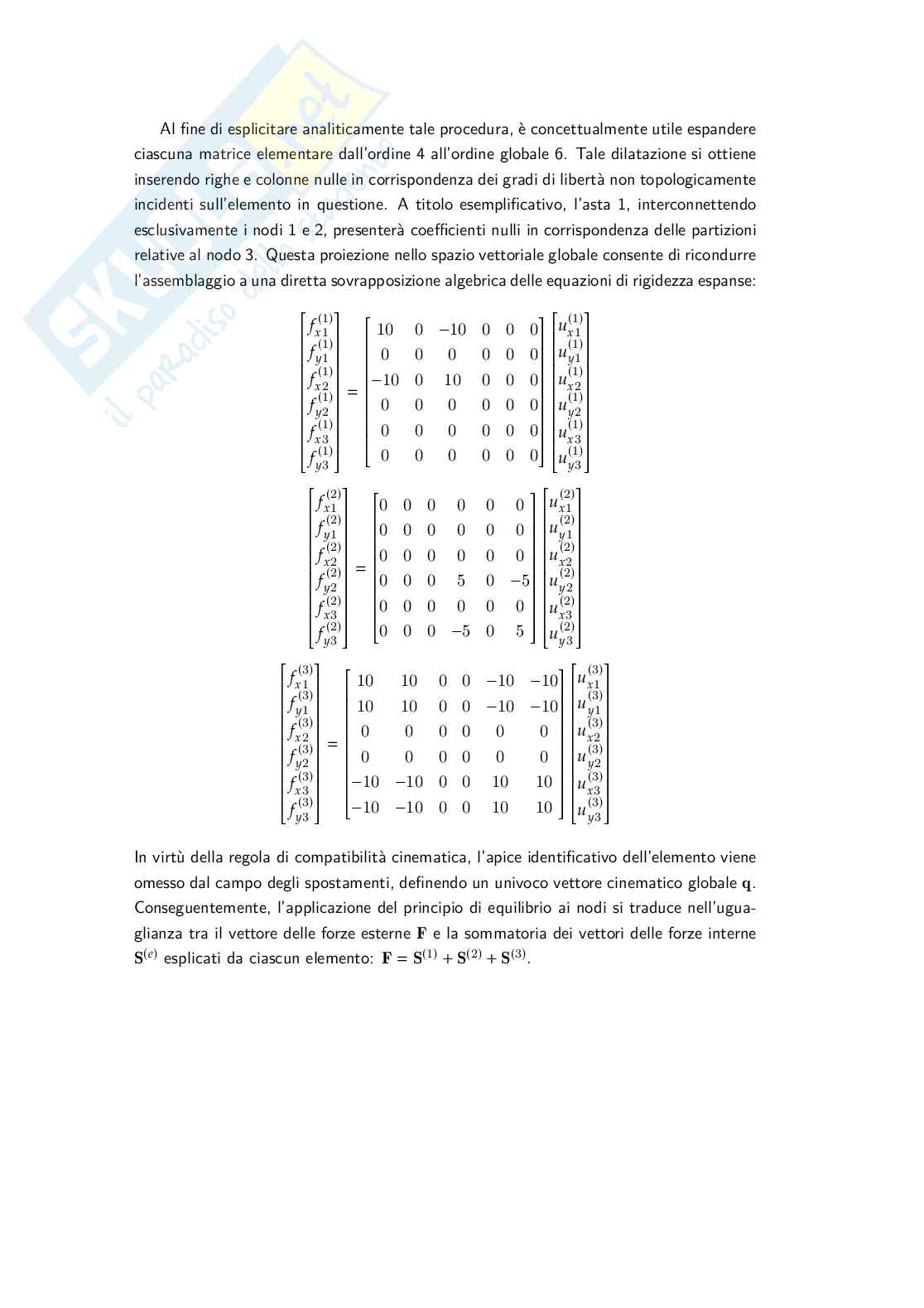 Appunti di Calcolo automatico delle strutture (Straus7) Pag. 26