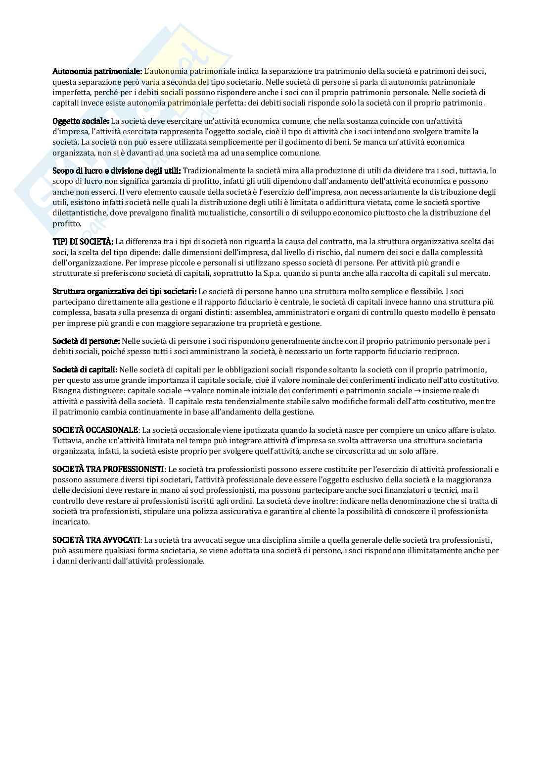 Società di persone  Pag. 2