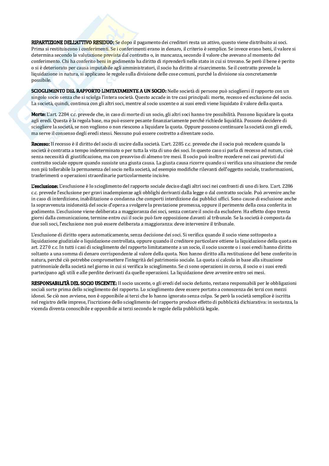 Società di persone  Pag. 6