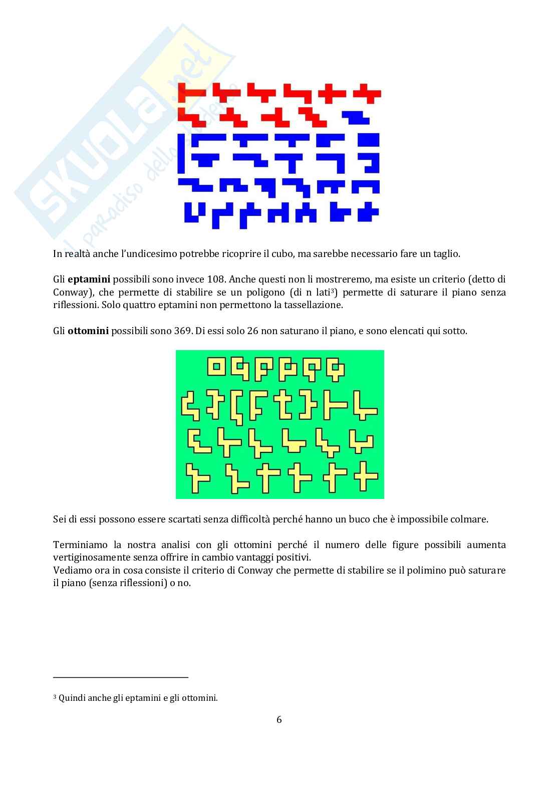 Matematica e tassellazioni Pag. 6