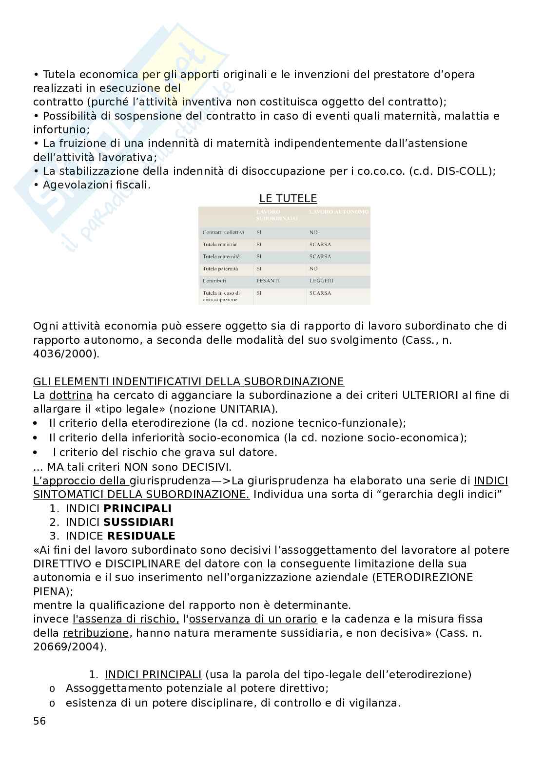 Diritto del lavoro Pag. 56
