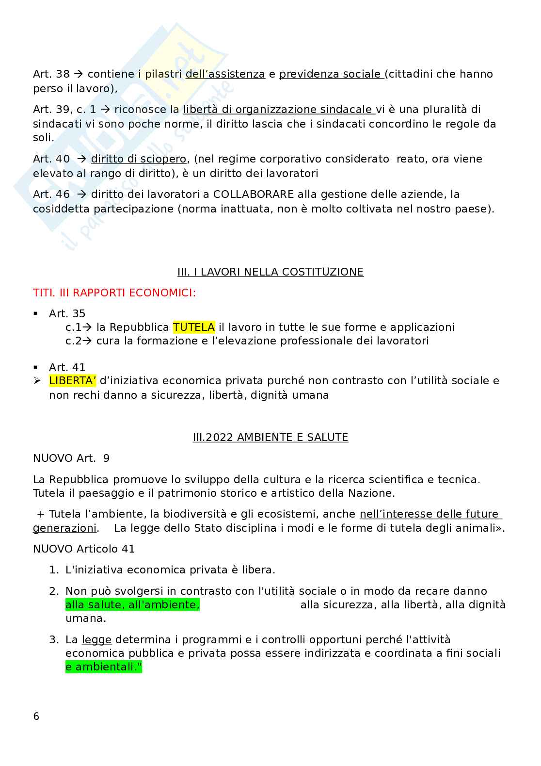 Diritto del lavoro Pag. 6