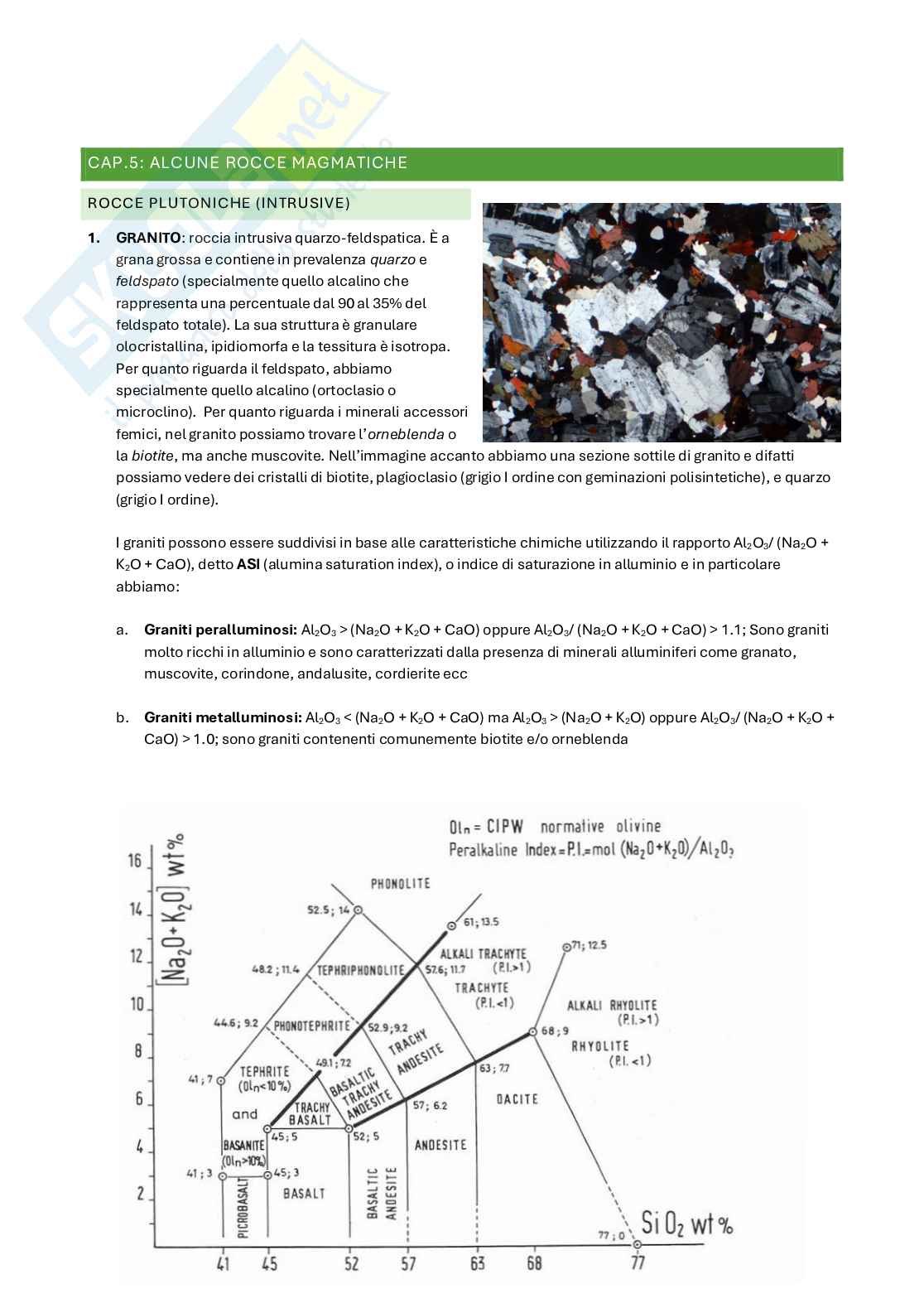 Petrografia  Pag. 21
