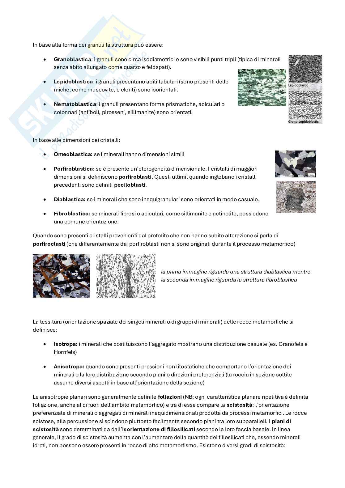 Petrografia  Pag. 36