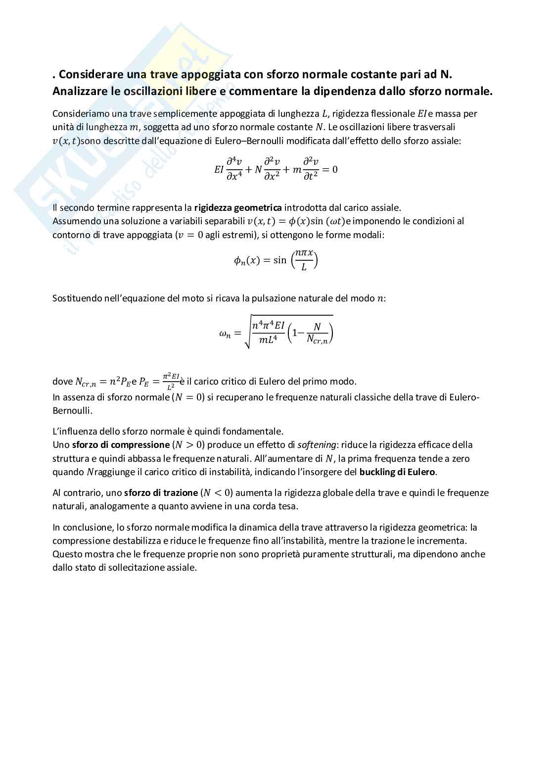 Paniere risposte aperte Teoria delle strutture Pag. 51