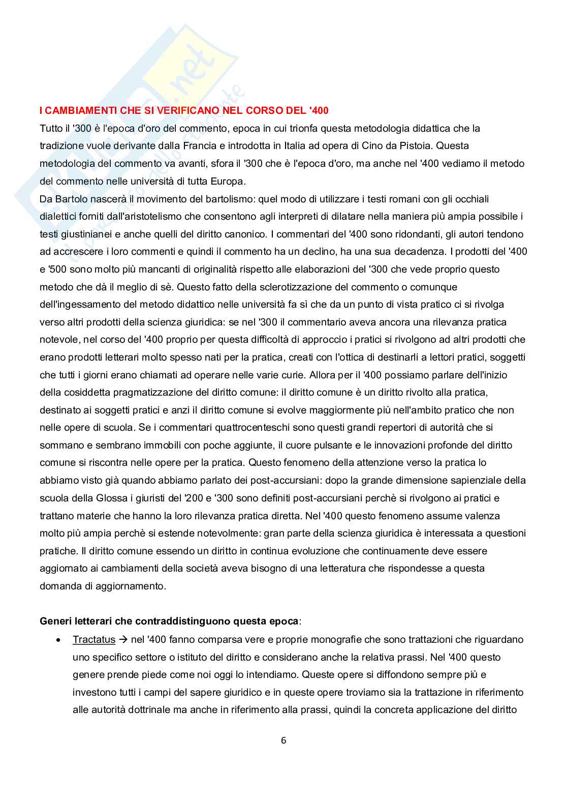 STORIA DEL DIRITTO II A.A. 2017/2018 Pag. 6