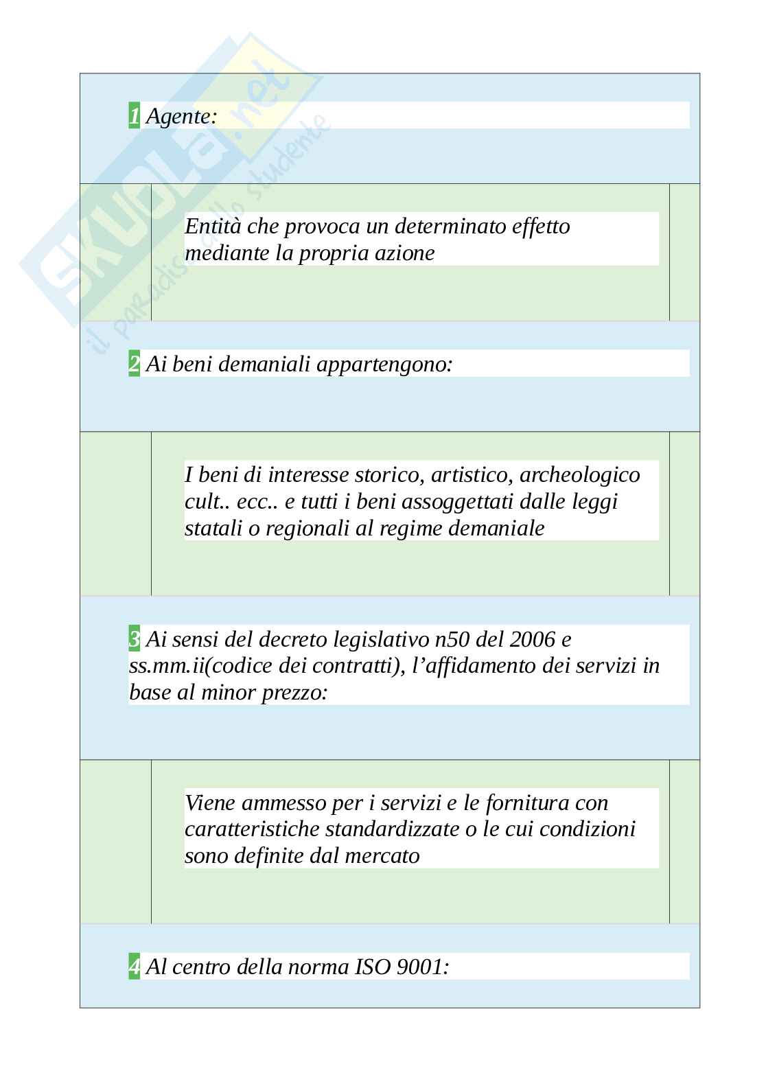 Tutte le 650 domande e risposte esame di Facility management e sicurezza - 132 Pagine - Aggiornate a Novembre 2022 Pag. 1