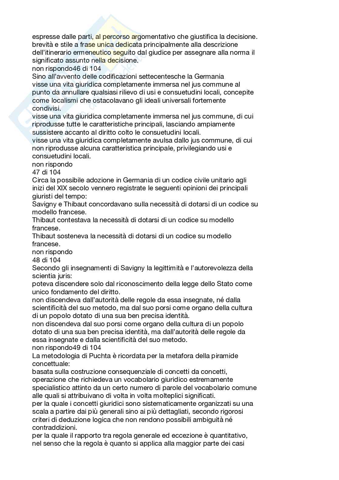 Crocette svolte Sistemi giuridici comparati Pag. 11