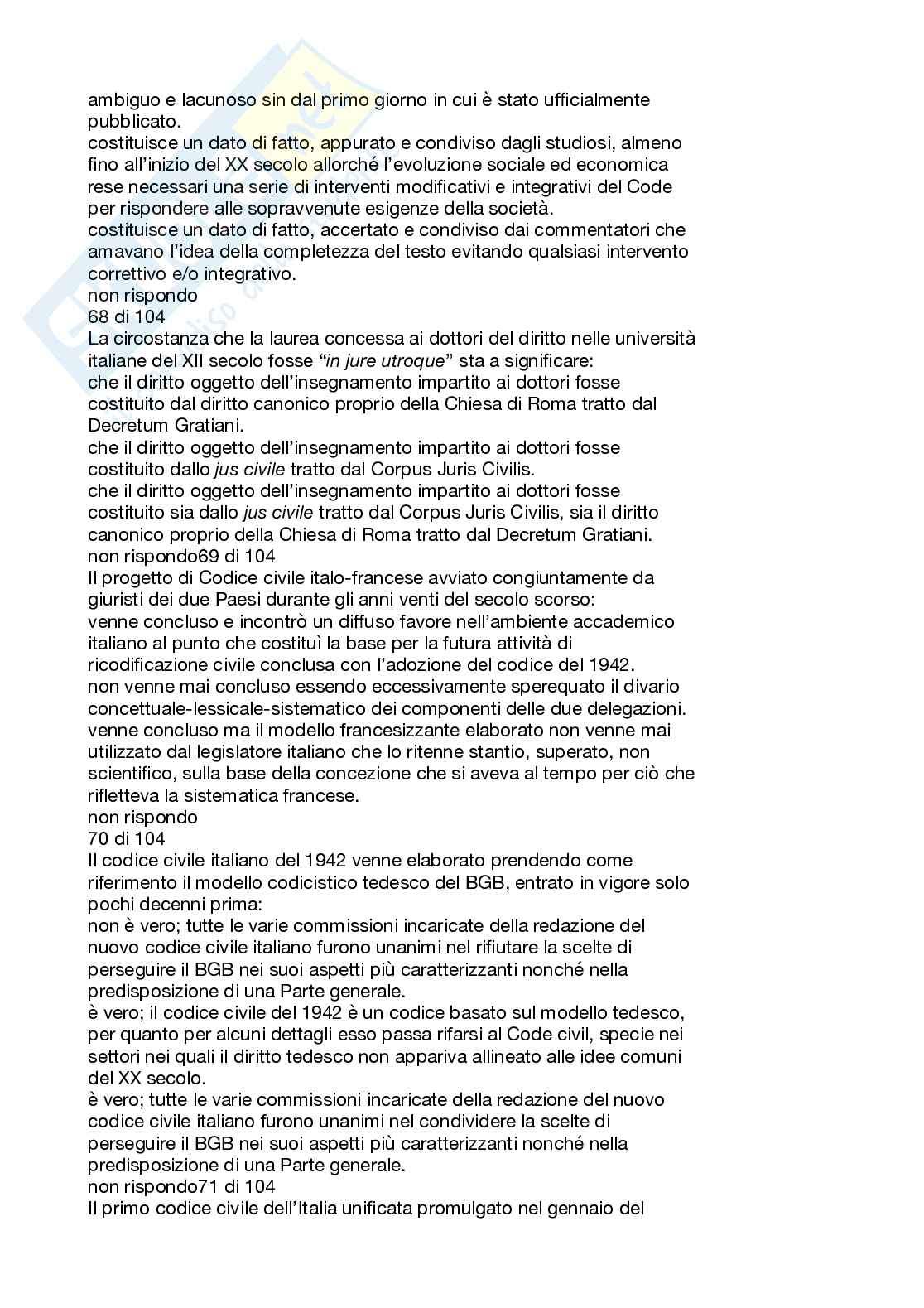 Crocette svolte Sistemi giuridici comparati Pag. 16