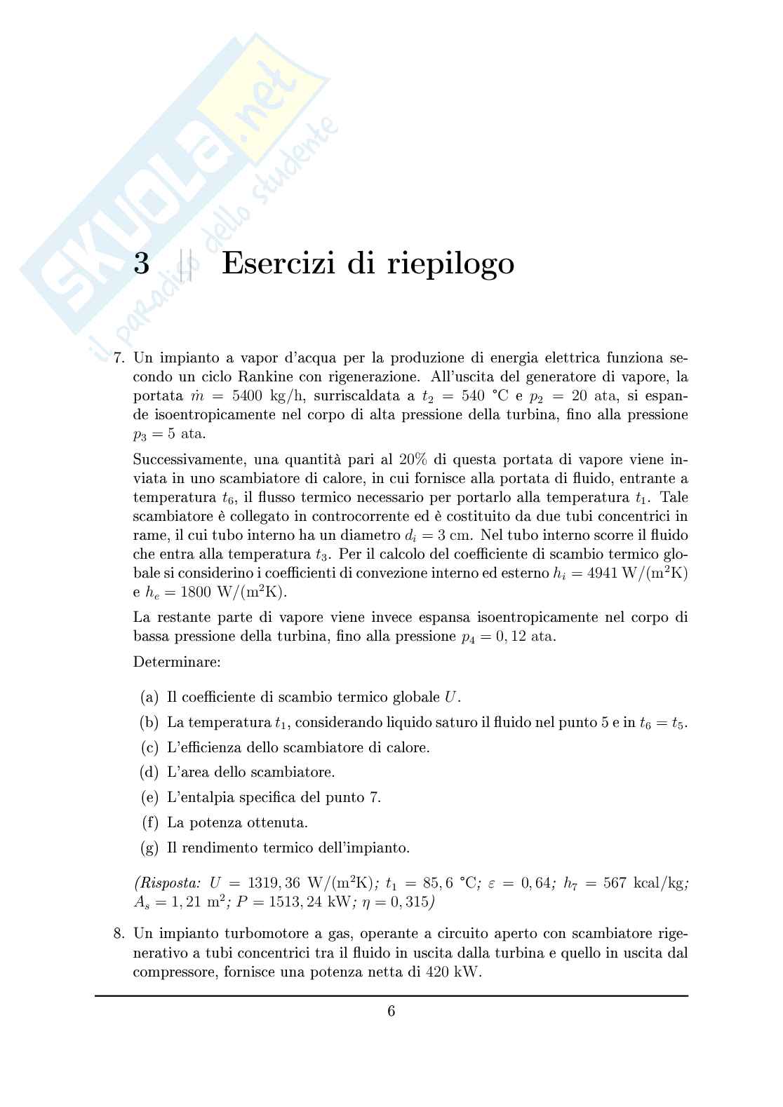 Esercizi Fisica tecnica Pag. 6