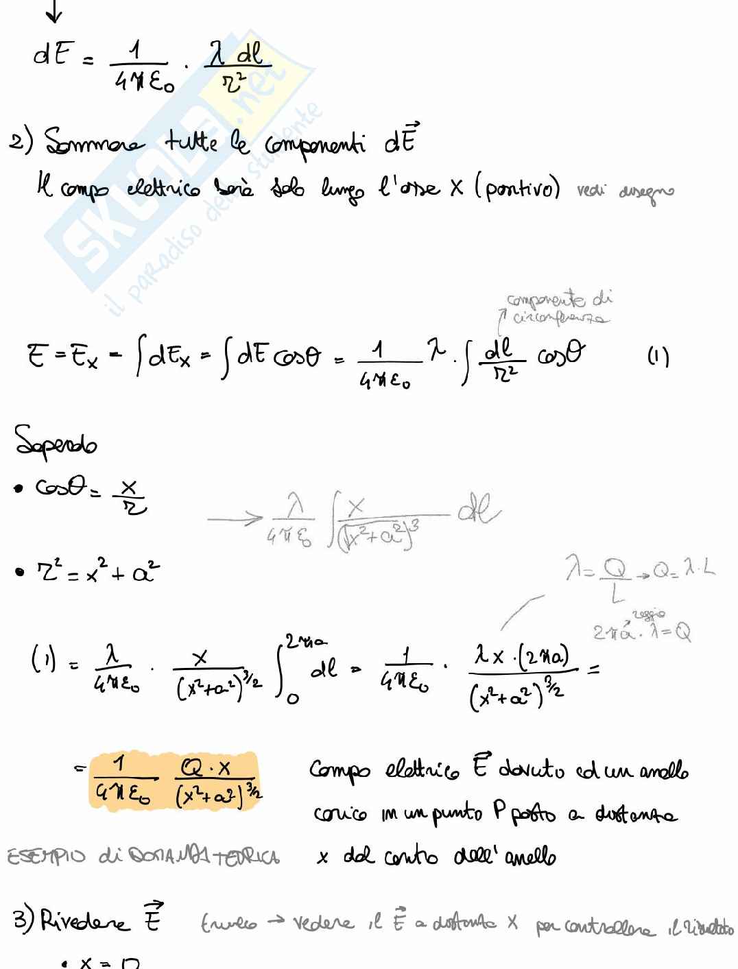 Appunti Fisica generale, II semestre - Prima parte Pag. 11