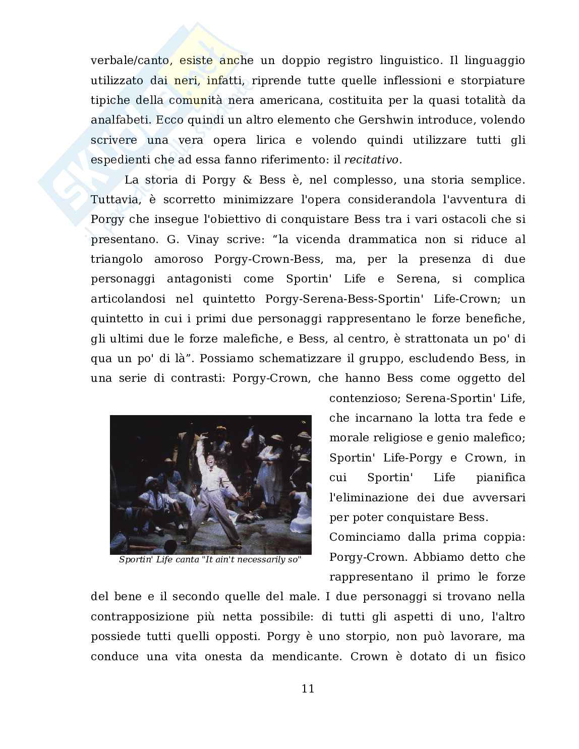 Porgy & Bess. Storia di colore e di musica Pag. 11