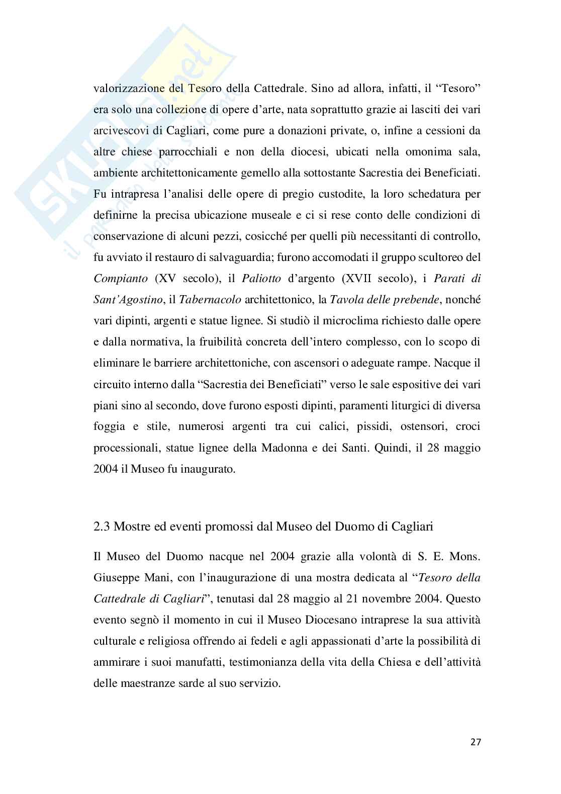 Tesori tra arte e fede. Un percorso tra le opere del museo del Duomo di Cagliari  Pag. 31