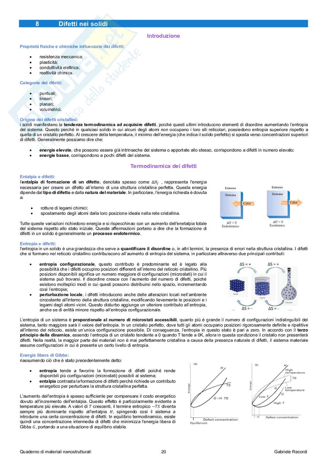 Appunti presi a lezione di Materiali nanostrutturati Pag. 21