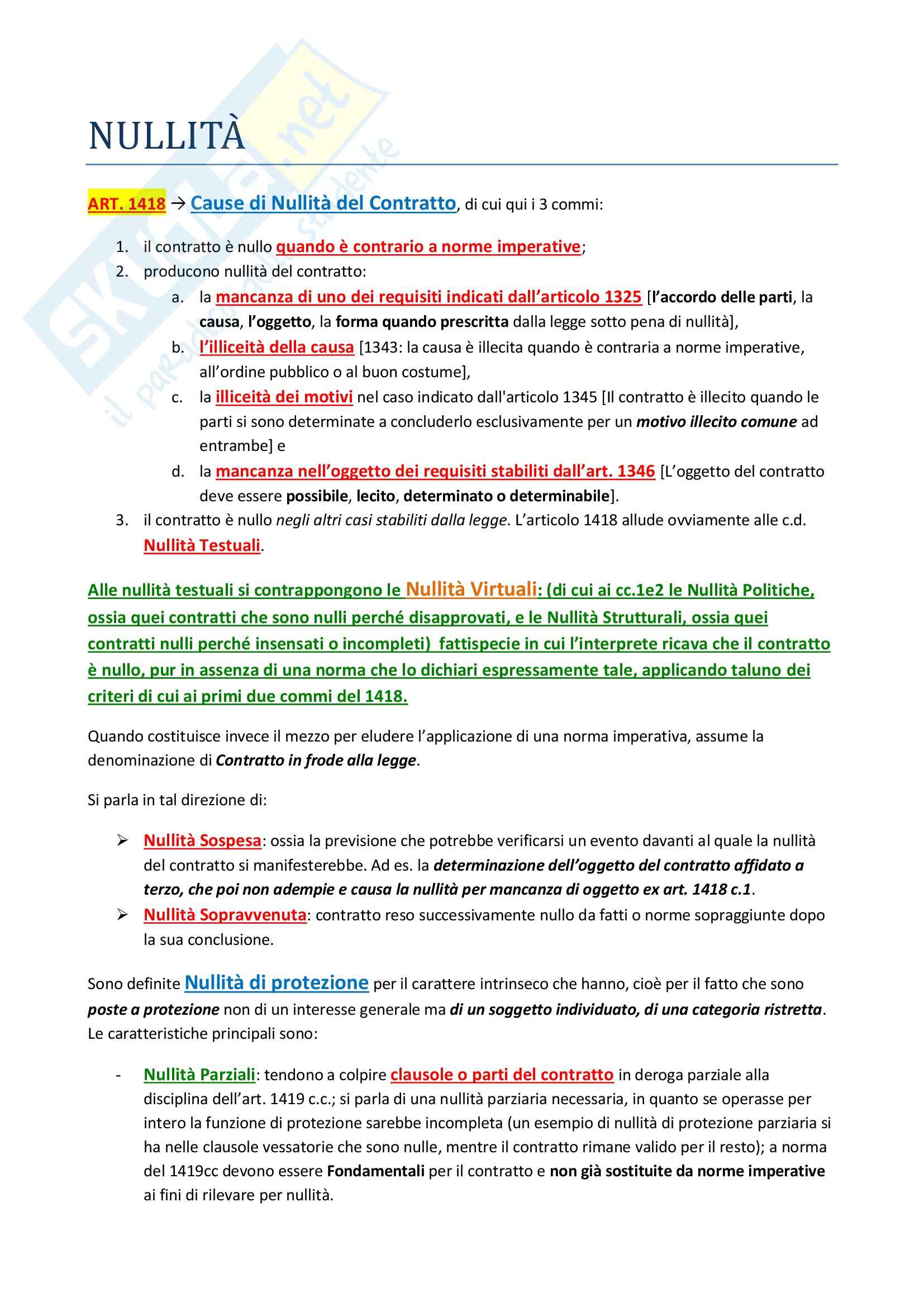Contratto, Diritto civile 1 - Roppo Pag. 61
