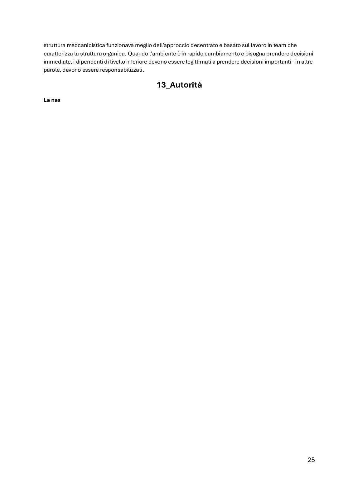 Organizzazione aziendale   Pag. 26
