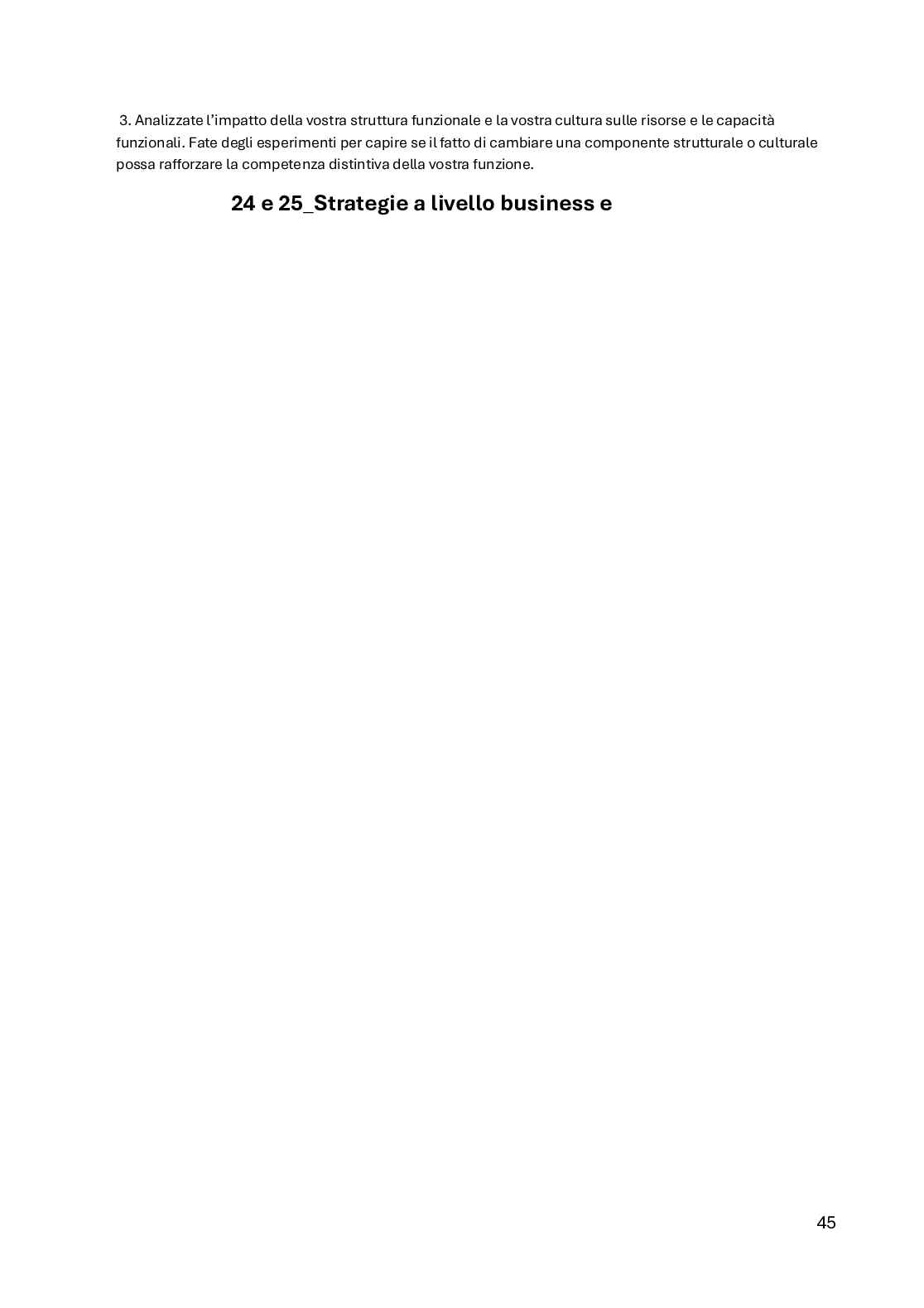 Organizzazione aziendale   Pag. 46