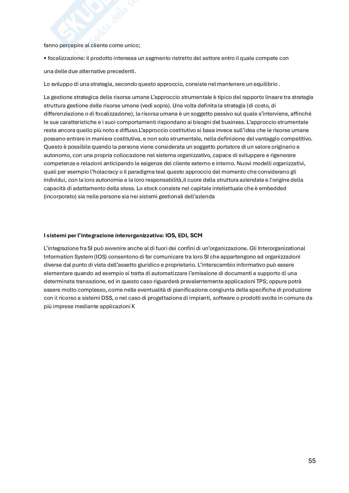 Organizzazione aziendale   Pag. 56