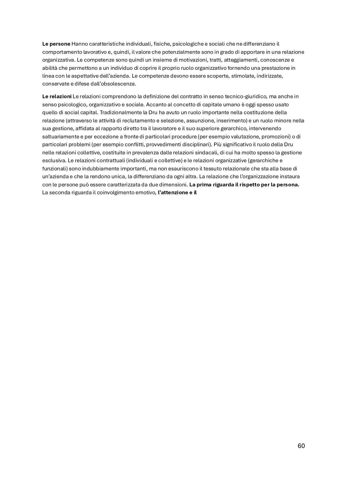 Organizzazione aziendale   Pag. 61