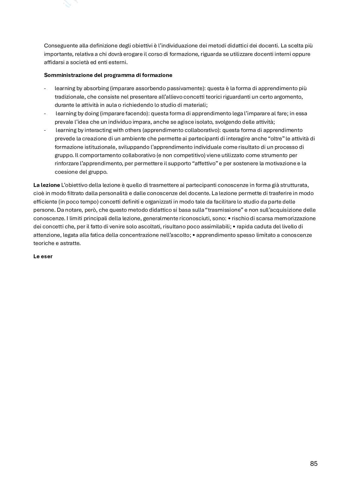 Organizzazione aziendale   Pag. 86