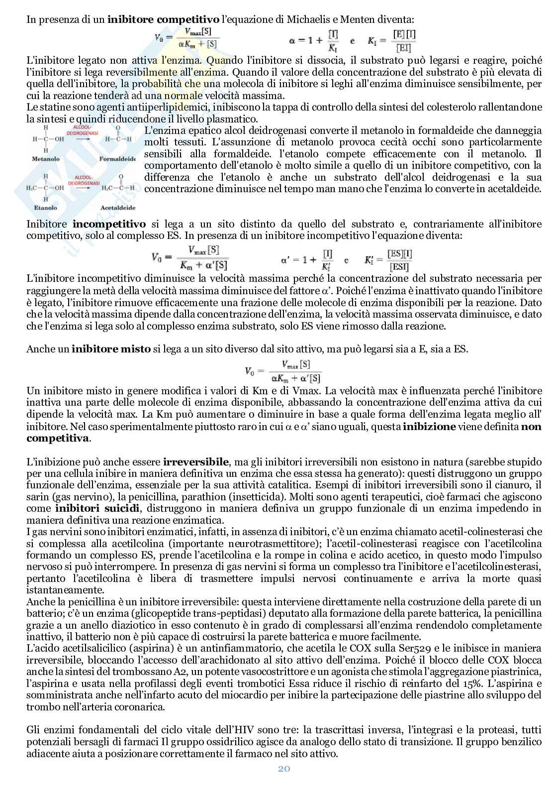 Appunti di Biochimica  Pag. 21
