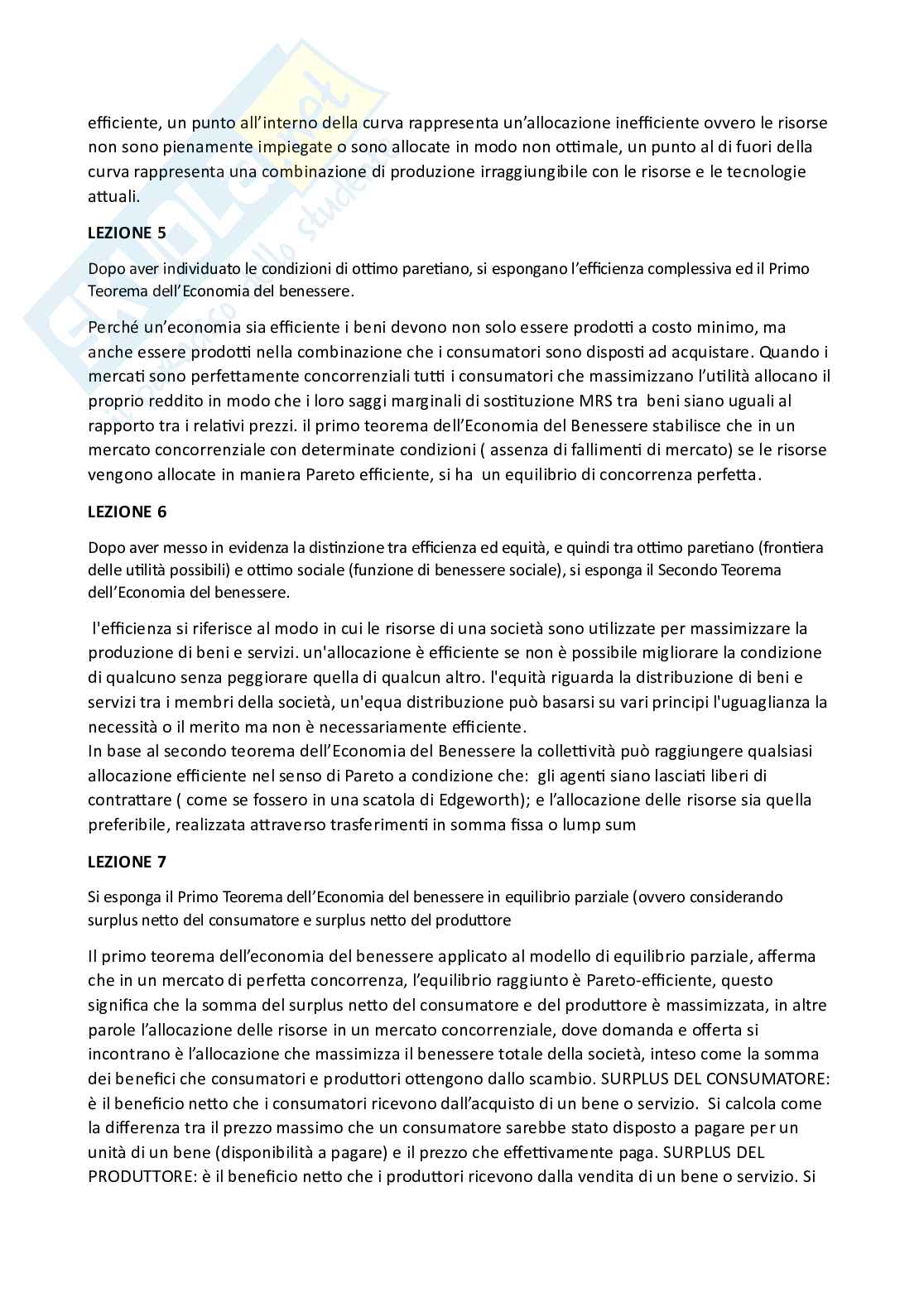 Paniere Scienza delle finanze - risposte aperte Pag. 2