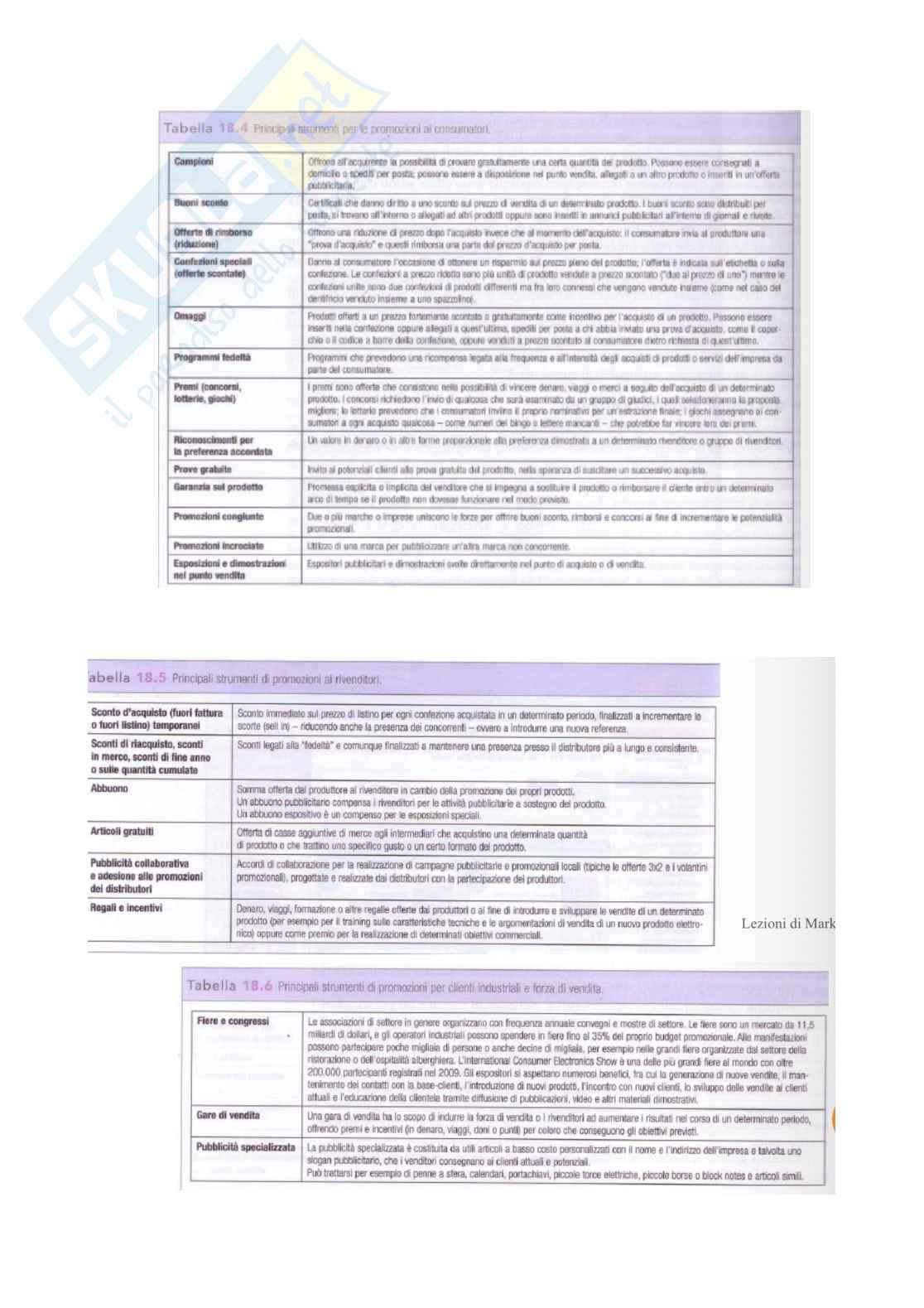 Pubblicità del Marketing Pag. 11