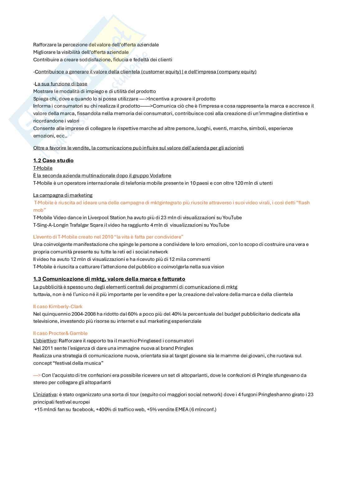 Pubblicità del Marketing Pag. 16