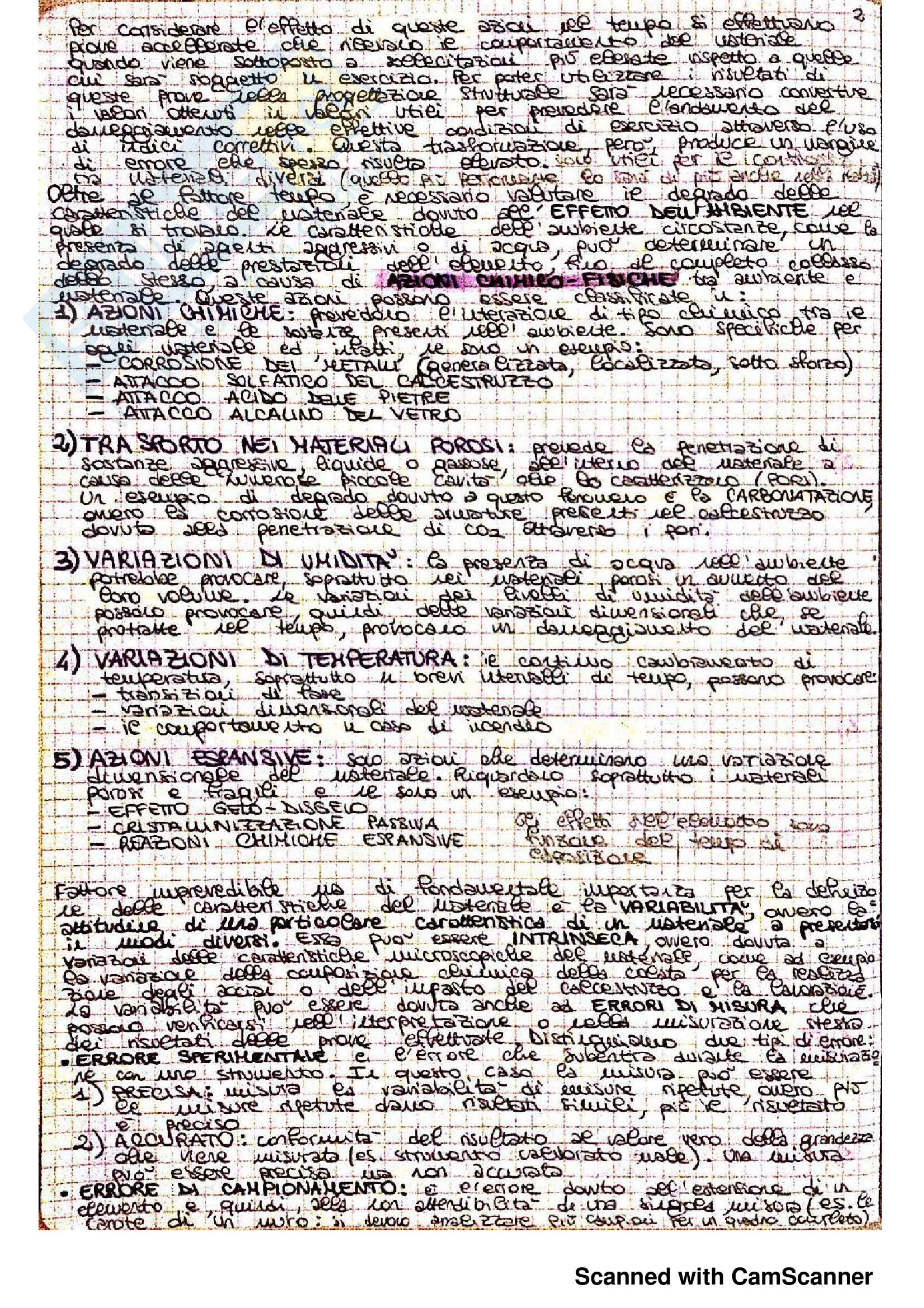 Appunti di Materiali, Durabilità e Restauro Pag. 2