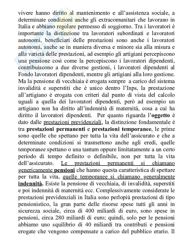 Diritto della previdenza sociale  Pag. 2