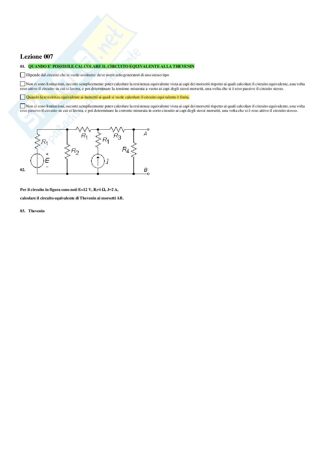 Elettrotecnica Pag. 26