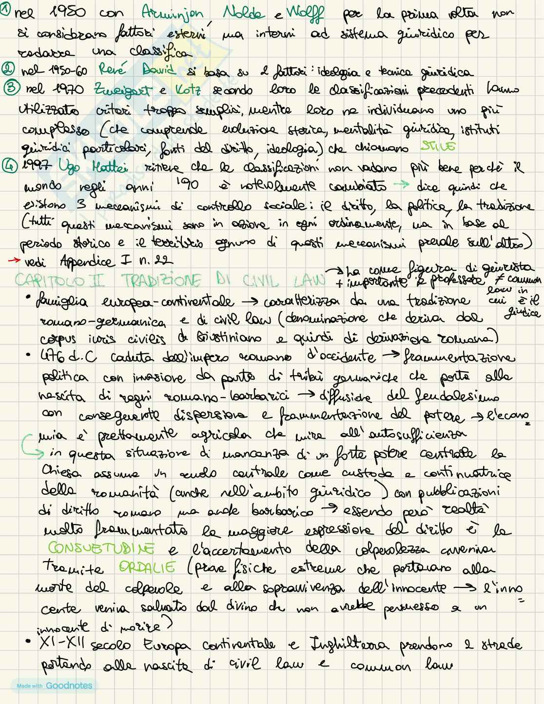 Sistemi giuridici comparati 1 Pag. 6