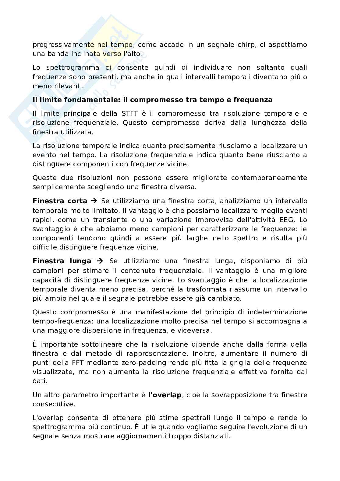 Appunti di Elaborazione dei segnali biomedici (EDBS2) – STFT, spettrogramma e Wigner-Ville con MATLAB  Pag. 2