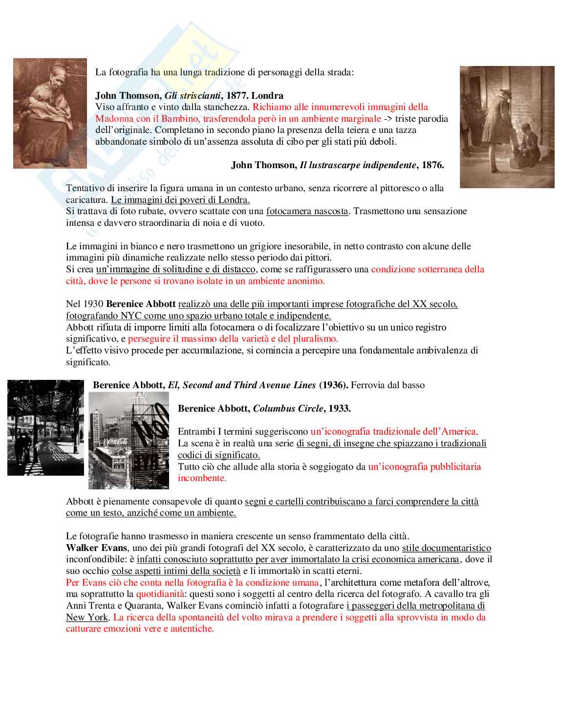 Riassunto esame Fotografia, prof. Bono, libro consigliato La fotografia, Clarke Pag. 21