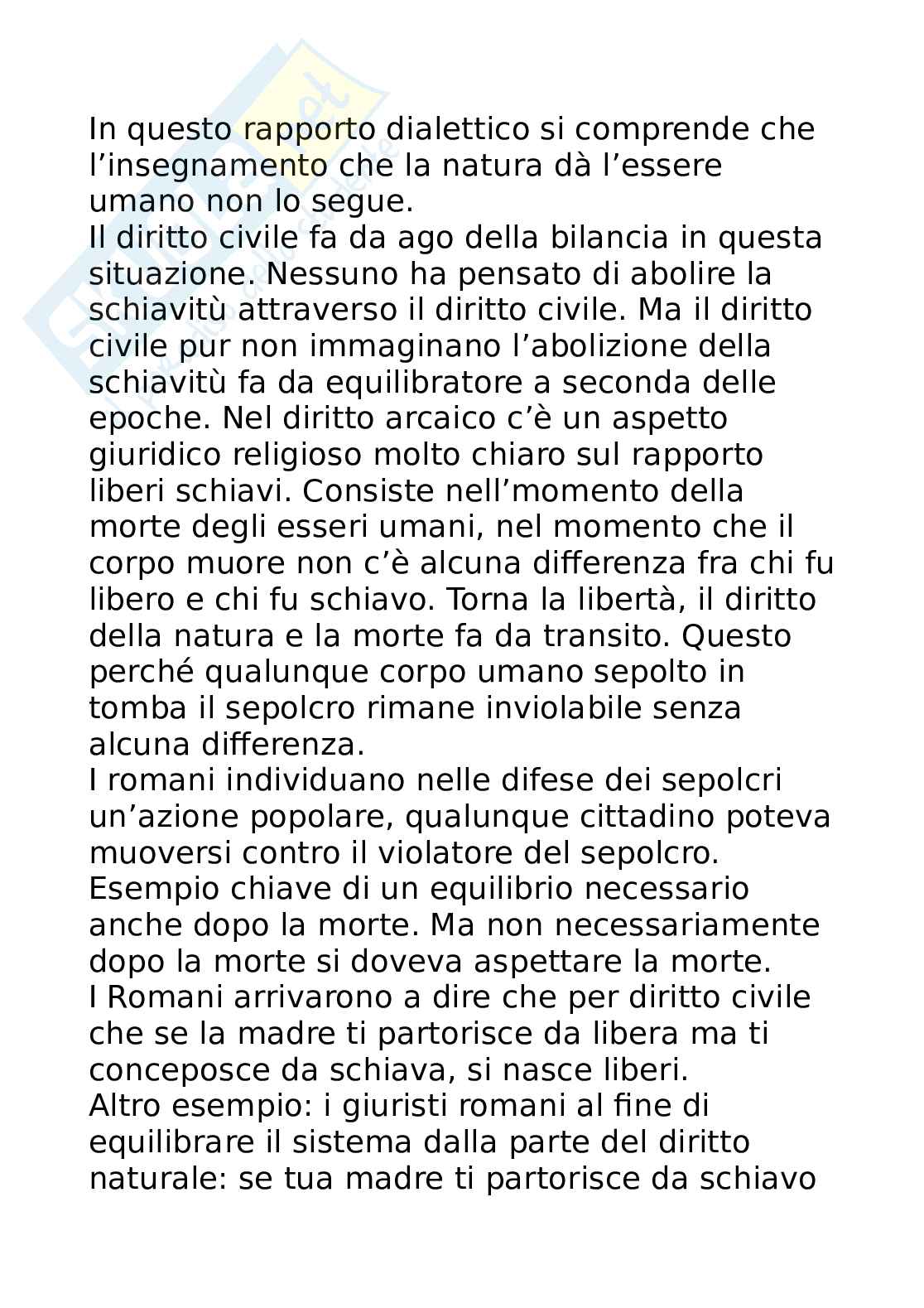 Appunti di lezione di Diritto romano Pag. 6