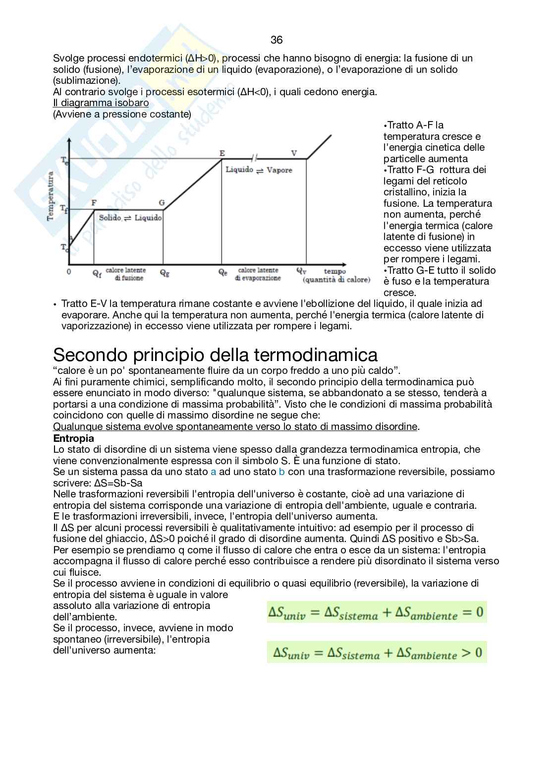 Chimica- semestre filtro  Pag. 36