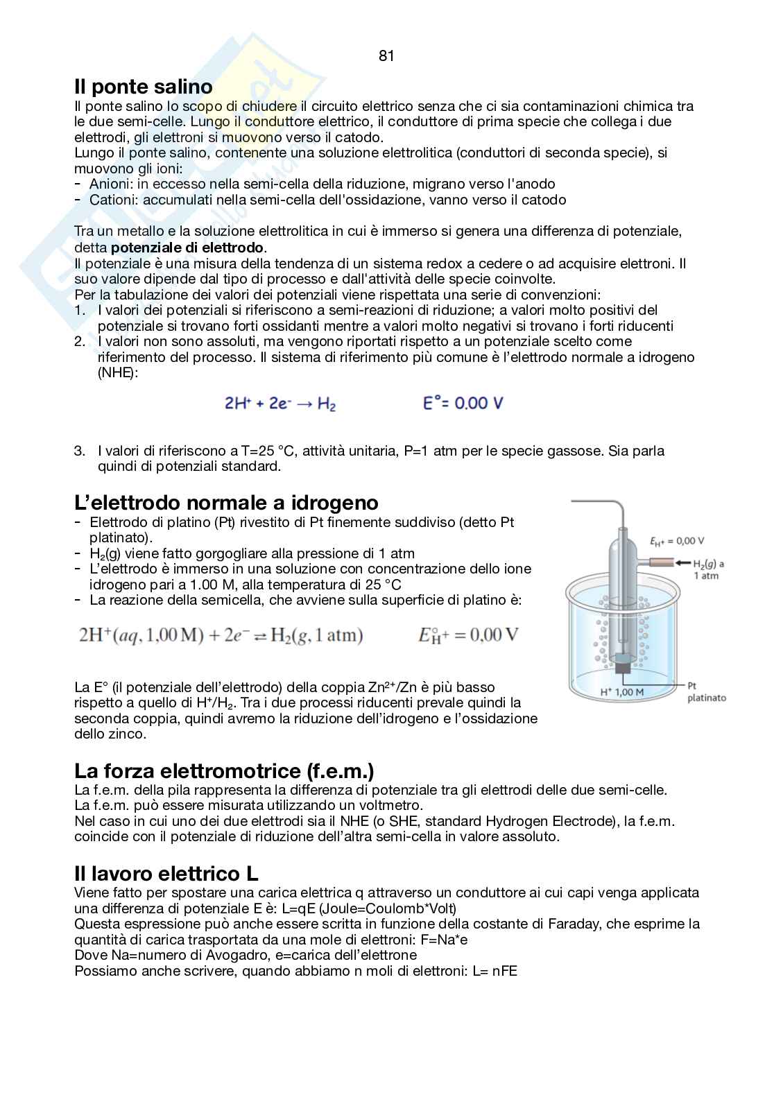 Chimica- semestre filtro  Pag. 81