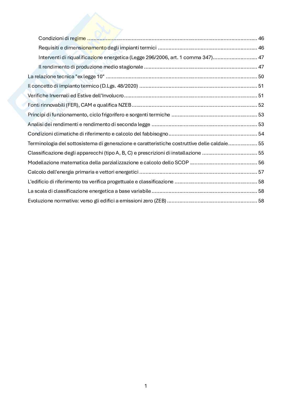 Appunti di Le prestazioni energetiche Pag. 2