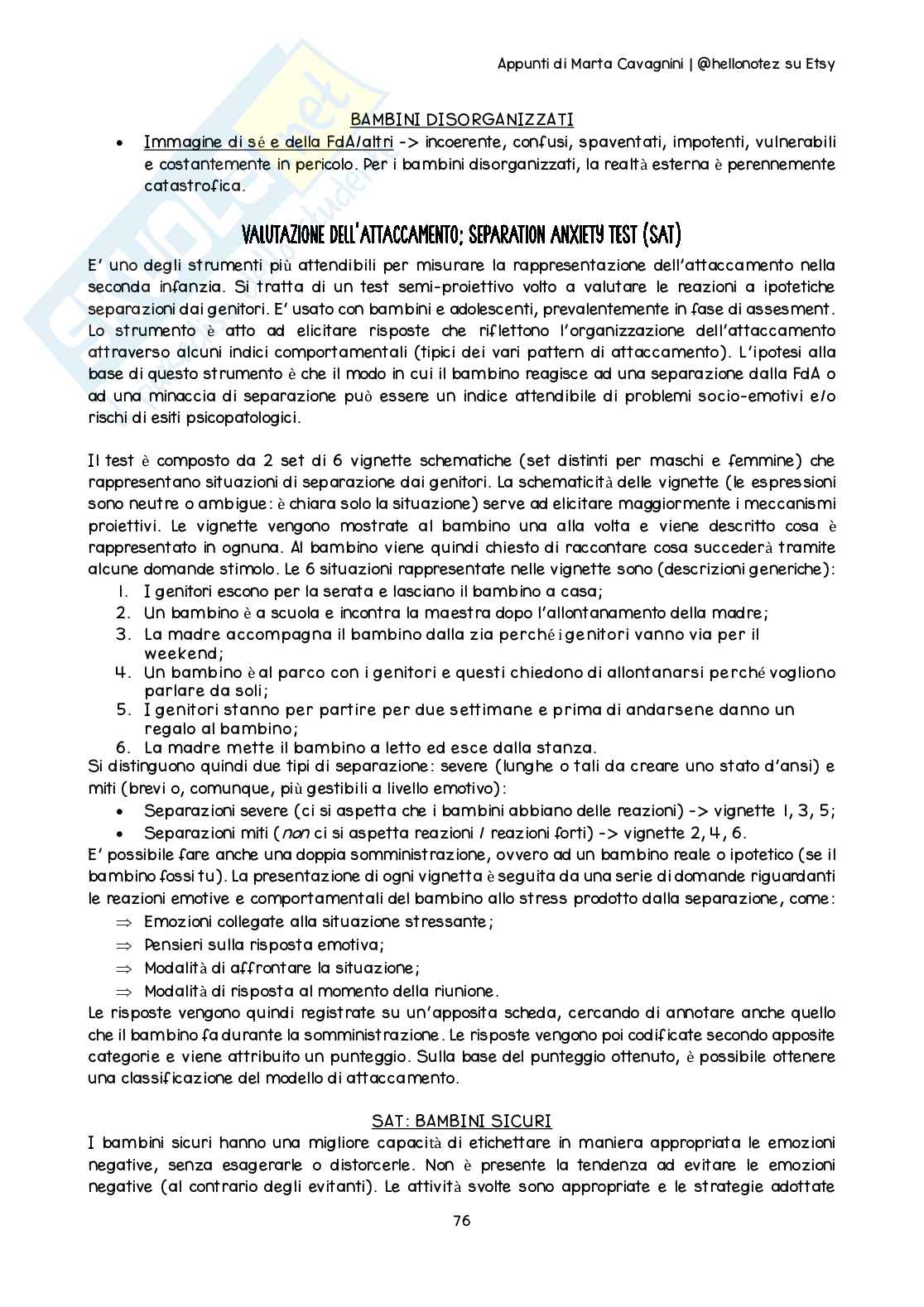 Riassunto esame Counseling nel ciclo di vita, Prof. Cuccì Gaia, libro consigliato Il colloquio del counseling, ascoltare ragazzi e genitori, Calvo, Sala Pag. 76
