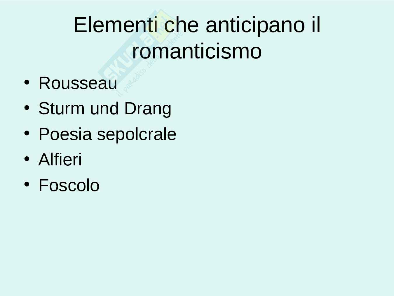 Romanticismo - Un movimento culturale e letterario Pag. 11