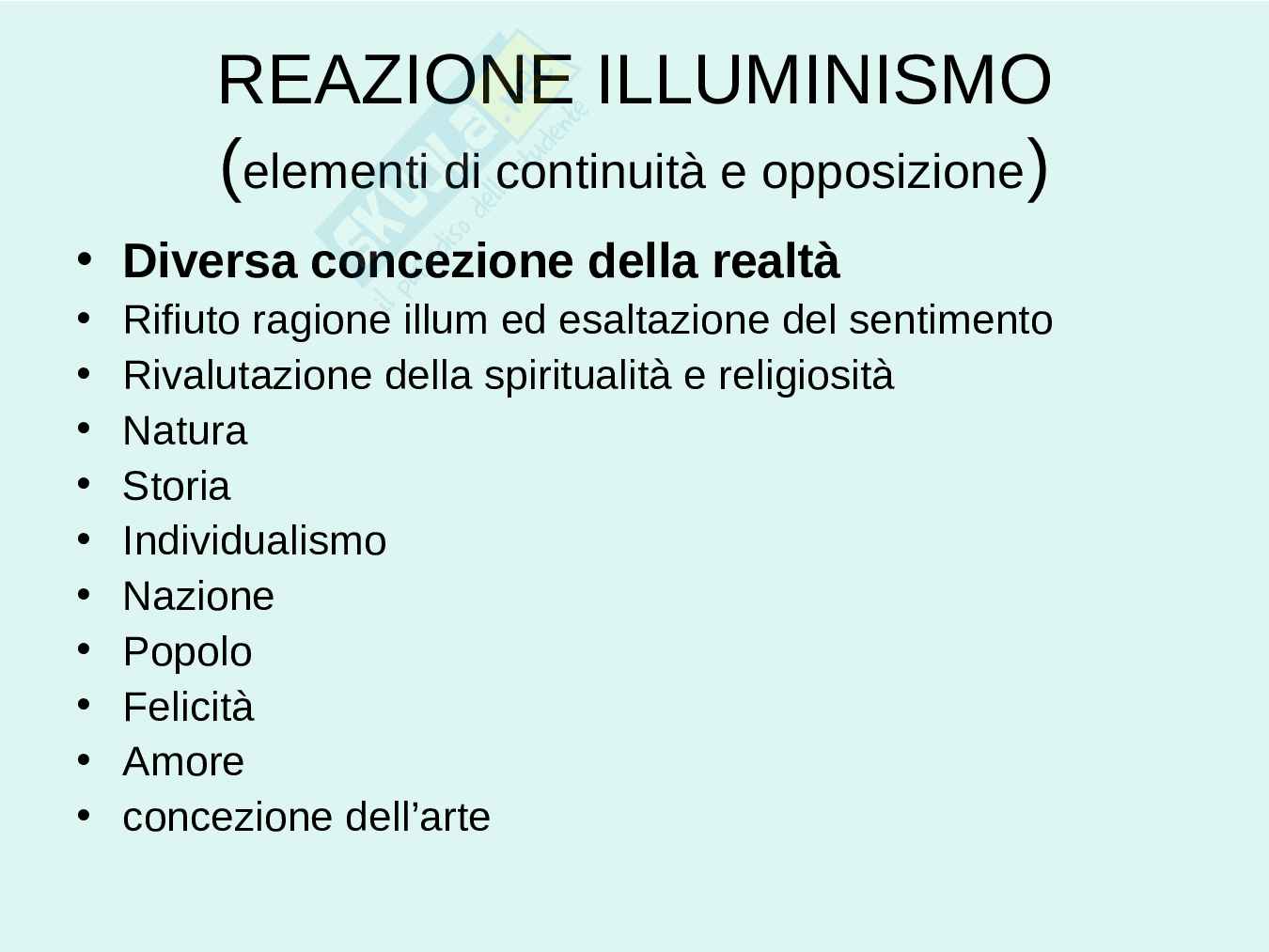 Romanticismo - Un movimento culturale e letterario Pag. 16