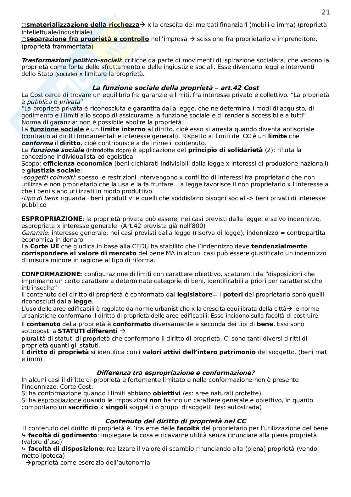 Riassunto esame Diritto privato, Prof. Iamiceli Paola, libro consigliato Diritto privato - Linee essenziali, 6°edizione, Vincenzo Roppo  Pag. 21