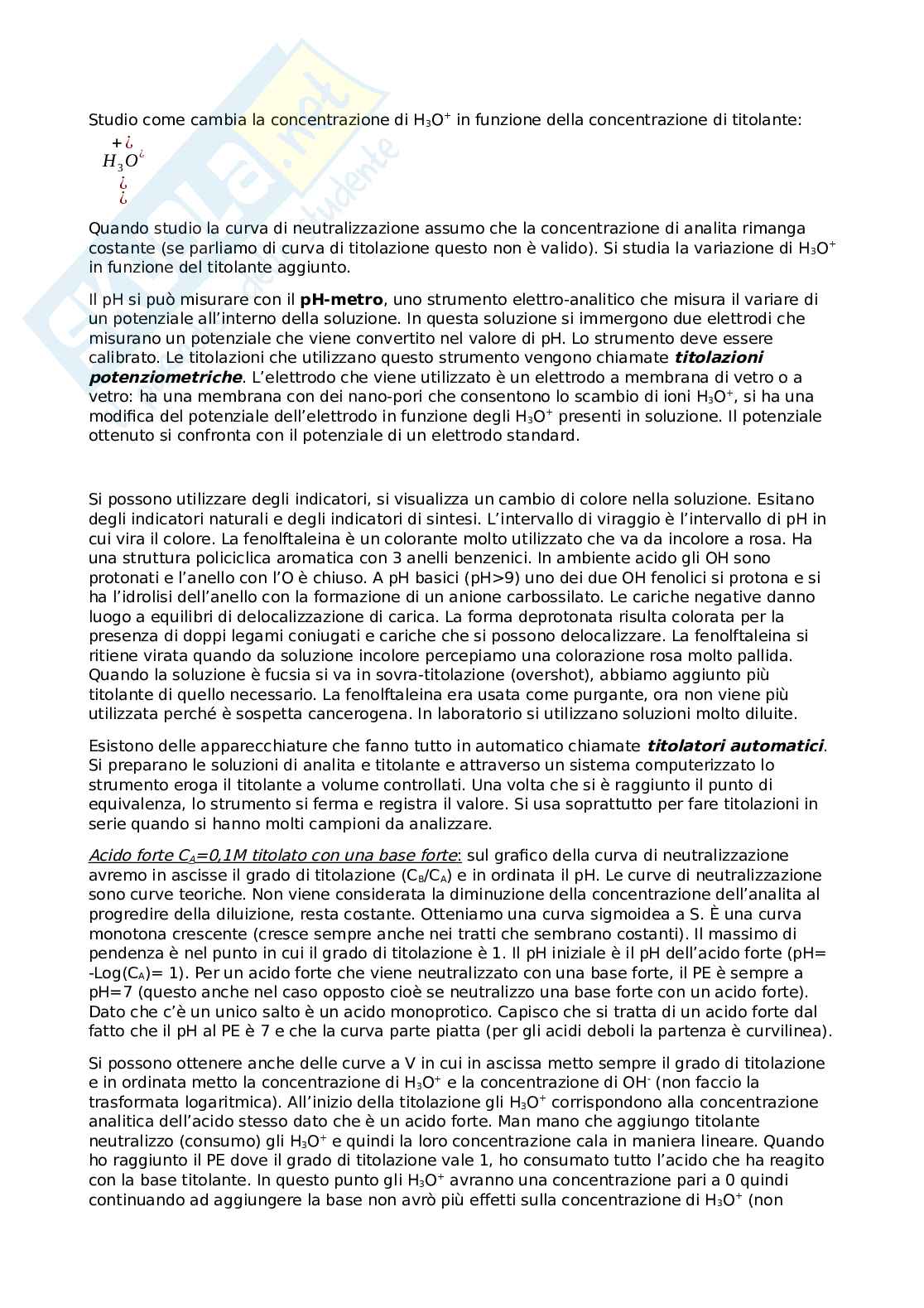 Equilibri - Chimica analitica Pag. 66