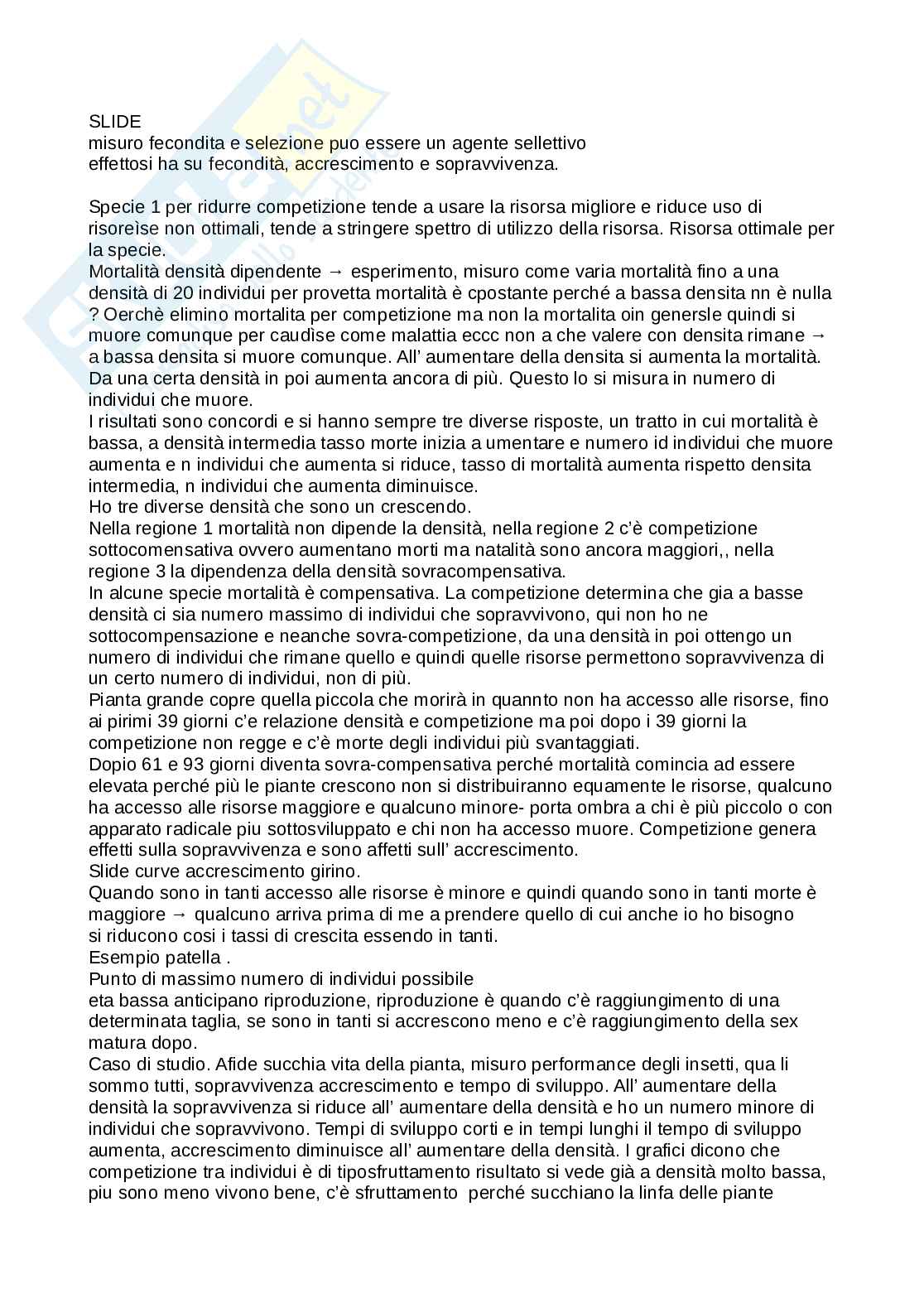Ecologia appunti Pag. 46