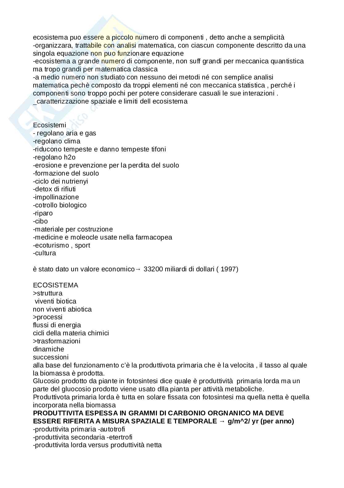 Ecologia appunti Pag. 86