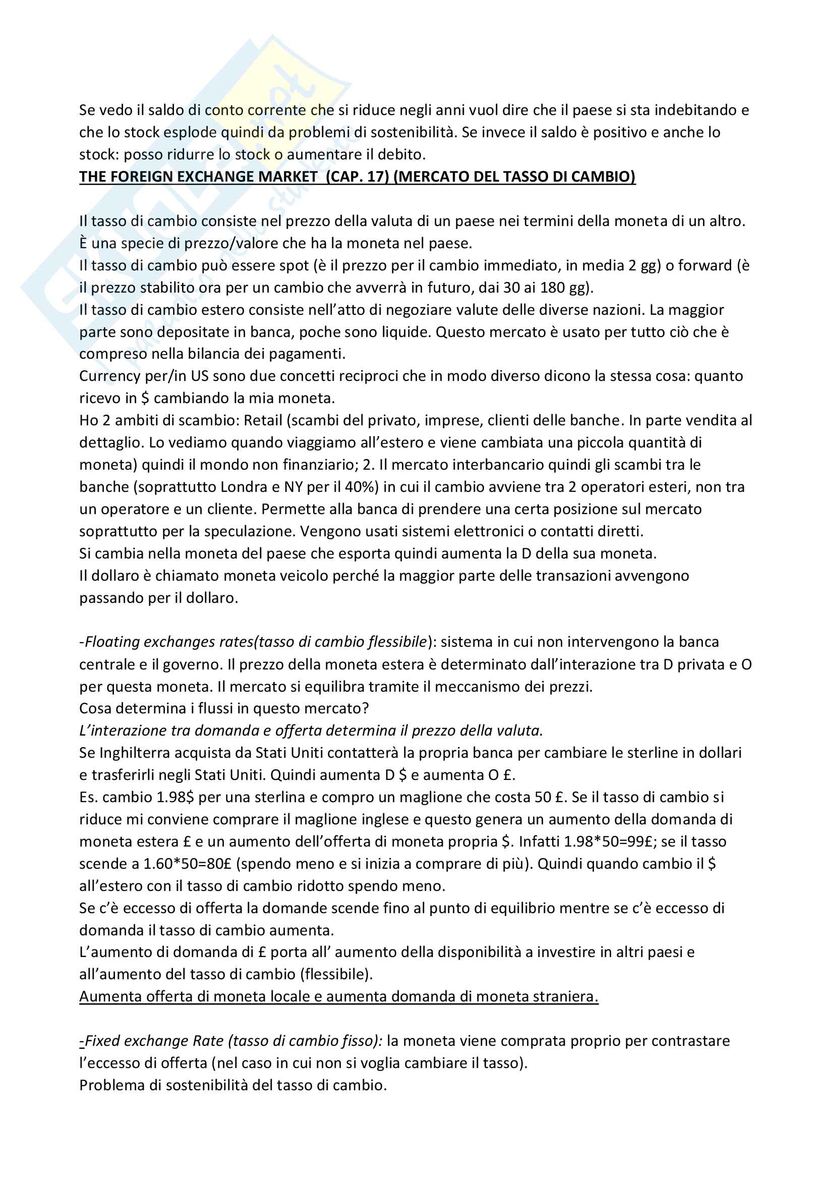 Economia dell'integrazione europea, Appunti Pag. 6