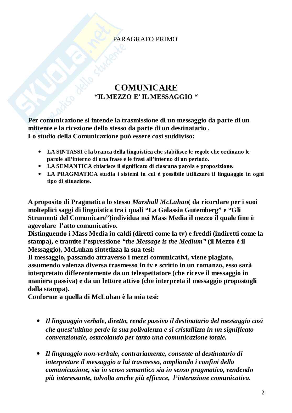 Pantomima e comunicazione Pag. 2