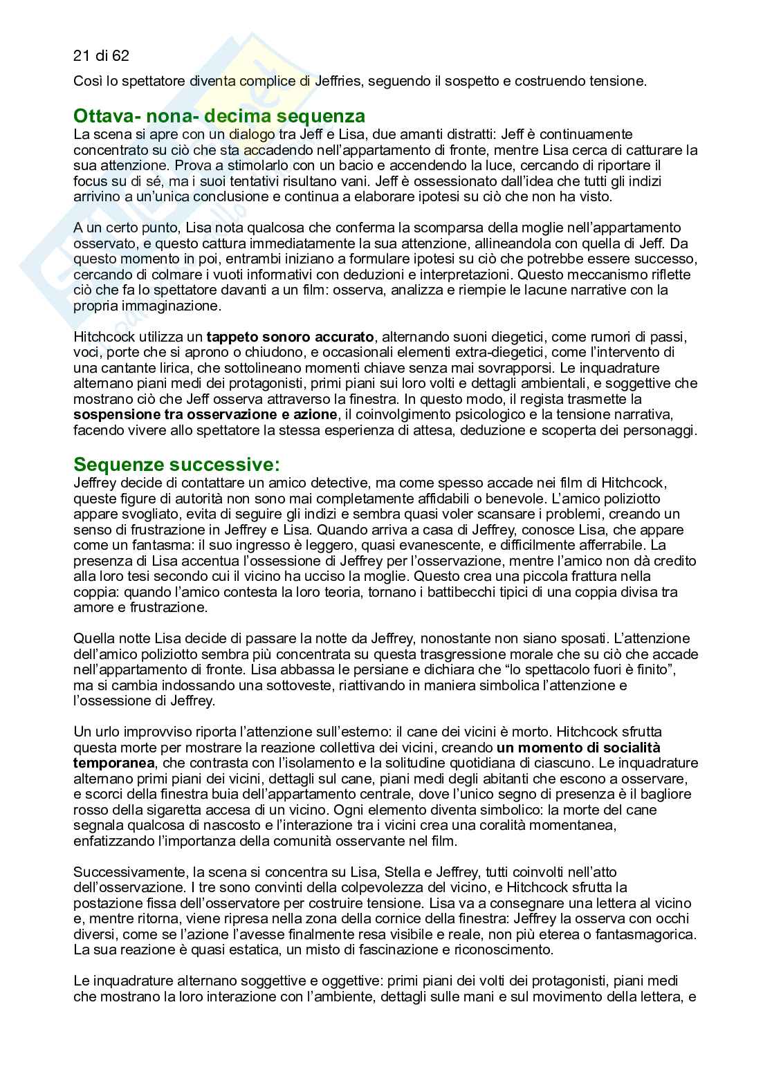 Analisi film Hitchcock Pag. 21