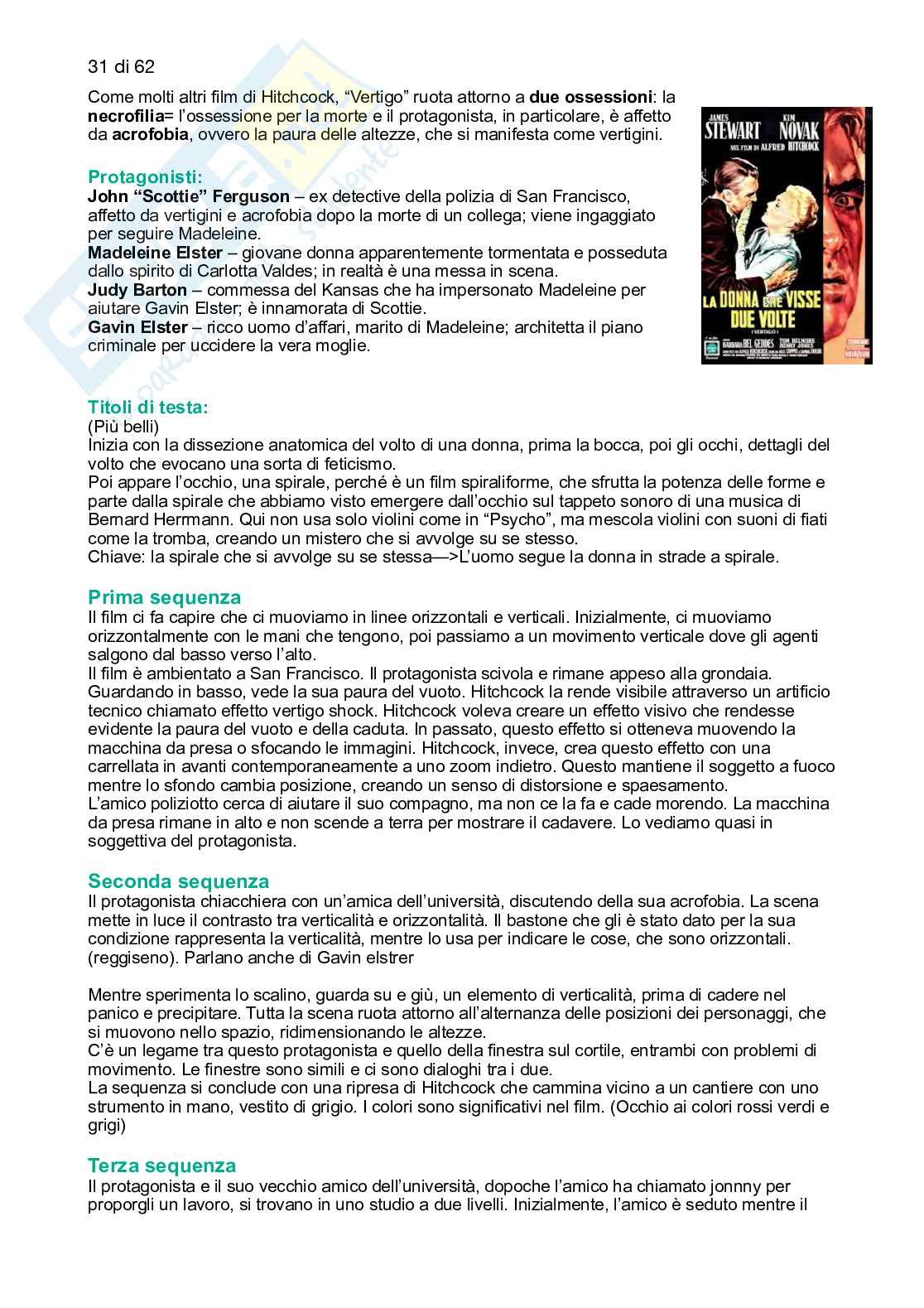 Analisi film Hitchcock Pag. 31