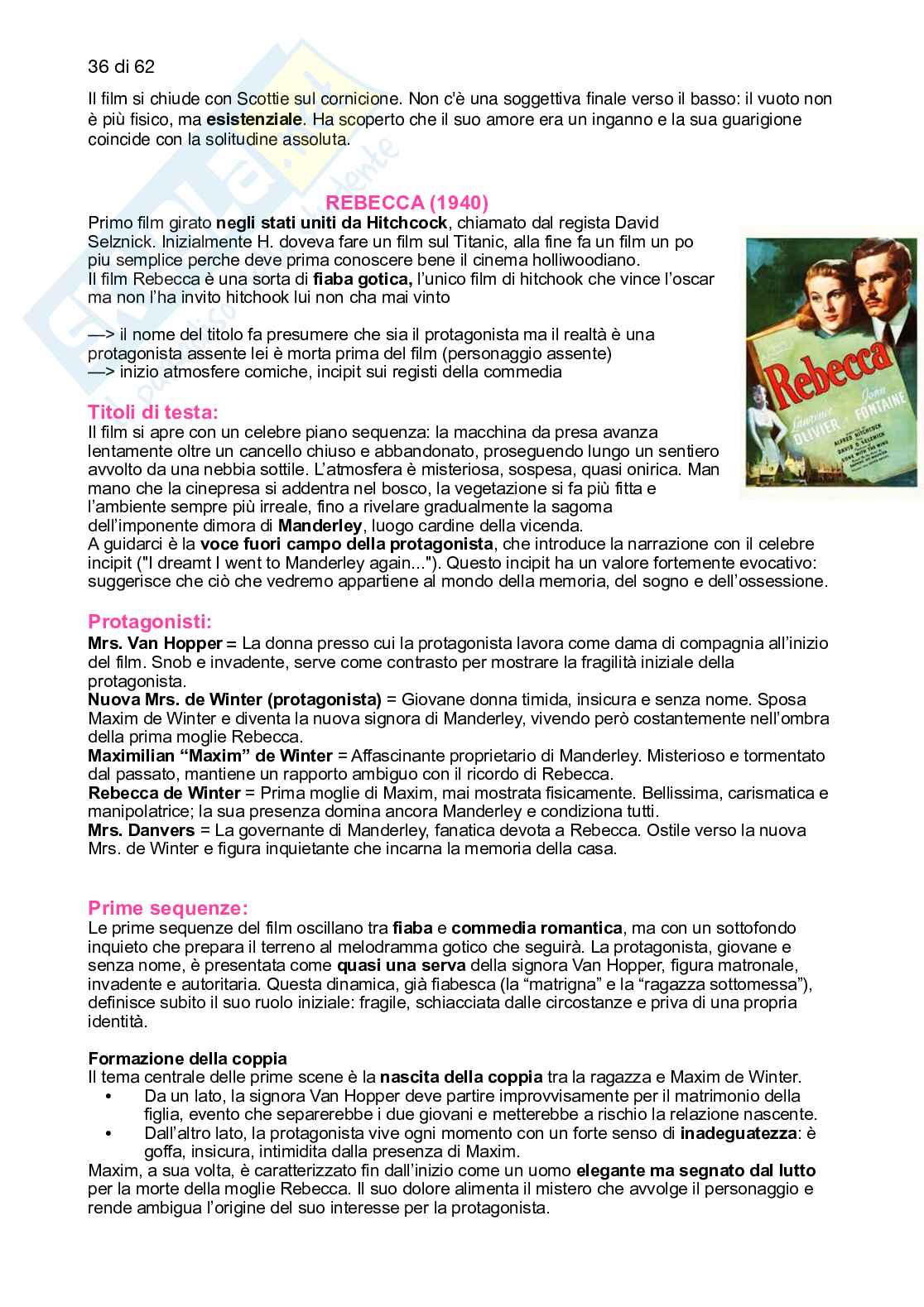 Analisi film Hitchcock Pag. 36